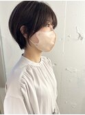 *滝田*ショートカットボブレイヤー透明感カラー20代30代40代人気