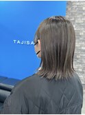 ▼切りっぱなし×ラテベージュ
