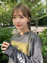 ジーナ 北千住(Zina)&nbsp;髪質改善＊大人ガーリーエアリーベージュ＊美髪【Zina 北千住】