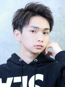 リップス 表参道店(LIPPS) アップバングショート【ツーブロック刈り上げ】