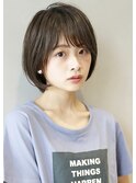 【竹之内蔵人】骨格似合わせショート/小顔ライン/透明感カラー