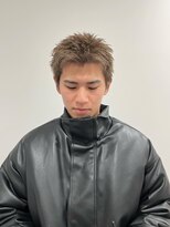 ヴェロ 福井(VeRO)&nbsp;ハサミで作るスパイキーショート×ハイトーン