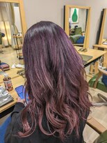 ヘアサロン ナノ(hair salon nano) ピンクヴァイオレットカラー