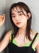 【La fith】アッシュグレージュ×シースルーバング