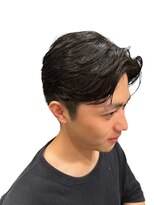 銀座マツナガ 神田店&nbsp;20代30代爽やかセンターパートツーブロック