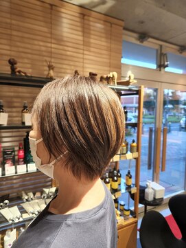 オーガニック ライフ 若葉 鶴ヶ島(organic+life) 脱白髪染めハイライトカラー30代40代50代