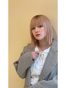 ネオアローム 切りっぱなしストレートボブ