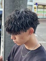 アビー ランシェル(ABEY LENCIEL) 波巻きツイスパMIX/長岡メンズパーマ