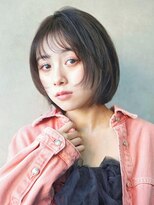 エンクス(enx)&nbsp;姫カットレイヤー×内巻きボブ