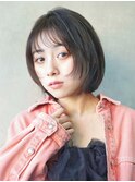 姫カットレイヤー×内巻きボブ