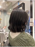 ボブパーマ/伸ばしかけロブ/プードルパーマ/前髪パーマ