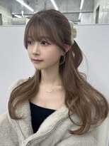 エヌアイ オモテサンドウ(ni omotesando)&nbsp;☆ハーフアップで可愛いお顔まわりカット 学割U24☆