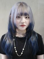 アマトウキョウ アユンチェ(AMA TOKYO×AYUNCHE) ロングウルフ×デザインカラー