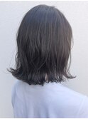 イメチェン/ホワイトブロンド/外ハネボブ/美髪/大津/瀬田
