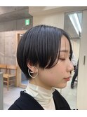 マッシュショート/レイヤーボブ/大人ショート/ウェーブヘア