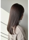 30代40代50代セミロングヘア髪質改善酸性ストレート縮毛矯正