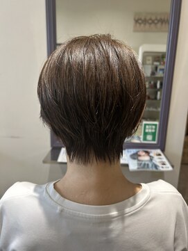 シャンプーボーイ セントラル 博多(SHAMPOO BOY central) ハンサムショート/ショートボブ/切りっぱなし/博多駅