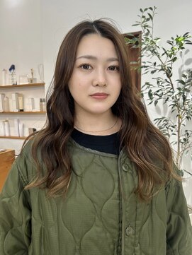 オーリーエトワ 御器所(oorry.etwa) カーテンバングロングレイヤーカット20代