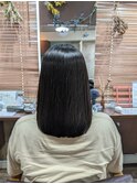 髪質改善ストレート