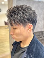 デプト(DEPT.)&nbsp;ツイストフェザーパーマメンズパーマメンズカットシャドウパーマ