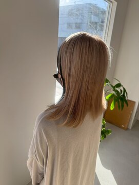 ヘアーフラワー(hair. flower) ミルクティーベージュ