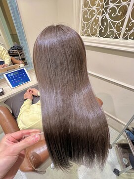 フレーム へアアンドトリートメント 天王寺北口店(FRAME) 【FRAME天王寺北口】くすみベージュ