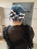 ヘアーメイクチック(HAIR MAKE CHiC)&nbsp;カチモリツイン　ハイトーンカラー