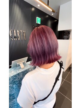 ラベンダーピンクボブ