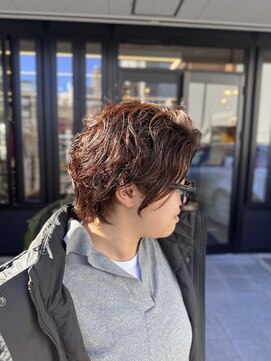 ワンカラーで映える！オレンジブラウン