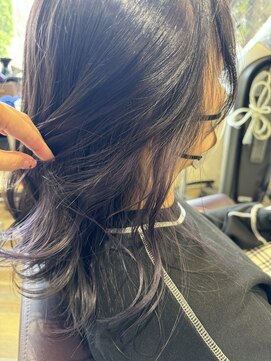 ブリーチあり　インナーカラー