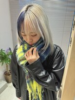 エン 栄店(enne)&nbsp;ミルクティーブラウン/大人ガーリー/ミディアムレイヤーカット