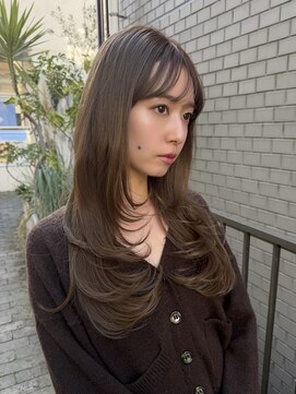 マスカリ(muscali) 星華,大人ガーリー,似合わせカット,ミディアムレイヤーカット