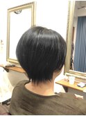 30代40代50代/ハンサムショート/黒髪ショート