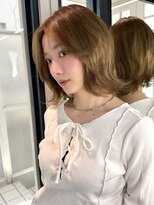 イヴォーク トーキョー(EVOKE TOKYO)&nbsp;ミディアムレイヤー/レイヤーボブ/顔周り/髪質改善/レイヤー