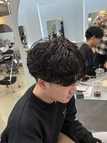 リラクオーレメンズ(LIRA CUORE men's) シャドウパーマ/メンズ縮毛矯正/毛流れセンターパート