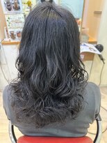 アットヘアー 上里イオン店&nbsp;コテ巻き風パーマ