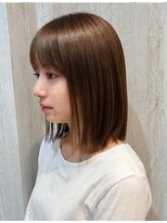 タブーセントラル(TABOO Central) ブリーチなしダブルカラー/ボブスタイル/Aujuaトリートメント