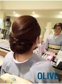 【OLIVE】着物UPスタイル
