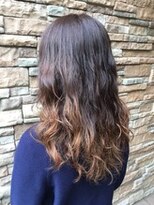 エノモト(ENOMOTO) 無造作パーマ☆ブラウン×ベージュ系グラデーションカラー