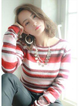 ミンクス 青山店(MINX) 【MINX清水】質感で遊びこなれ感を演出　ヌーディヘア