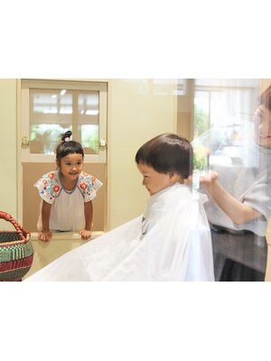 【東別院1分】こだわりの《完全個室》で、子育てママも気軽にお洒落ヘアを楽しんで♪キッズスペース有