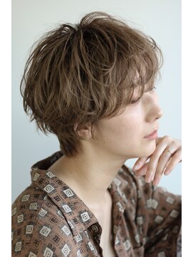 オルティ(OLTI) 《OLTI》ショートマッシュ×ランダムパーマ