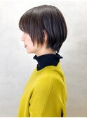 ショートボブ_スリークボブ厚めバングローライト_ba282023