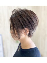 ヘアスペース エアリス(Hair space Earth) 大人前下がりショート