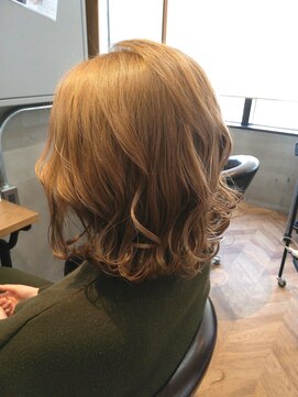 セシルヘアー 京都駅前4号店(Cecil hair) ハイトーンスモーキーベージュ♪
