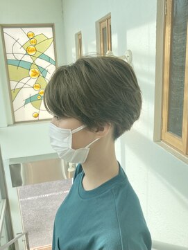 トップヘアー 中庄店(TOP HAIR fuapua) ハンサム刈りショート『Nao』