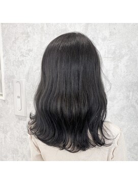 デミヘアー(Demi hair) ブリーチなし×5.5tone暗めグレーベージュ