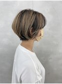 大人ショートボブ