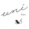 ユニヘアー(uni hair)のお店ロゴ