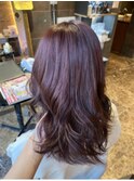 パープル強めピンクヘアー